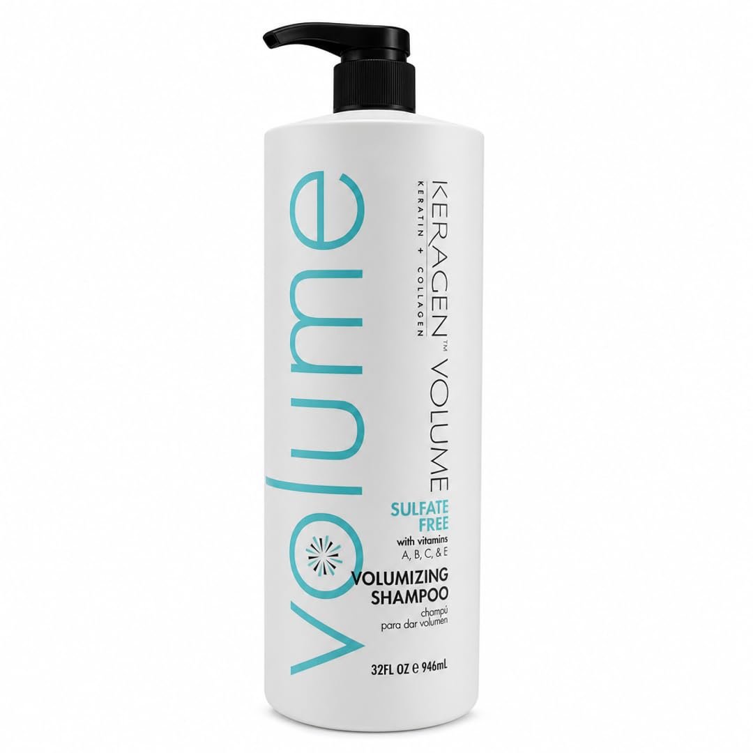 Keragen Volumizing Shampoo with Vitamin E 32oz