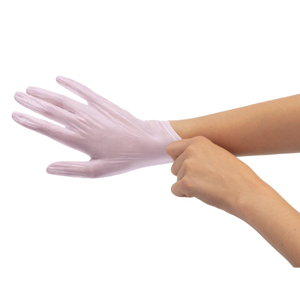 Fromm Pro Lilac Nitrile Gloves - Image 2